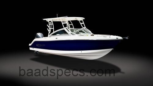 Robalo R247 tekniske specifikationer 
